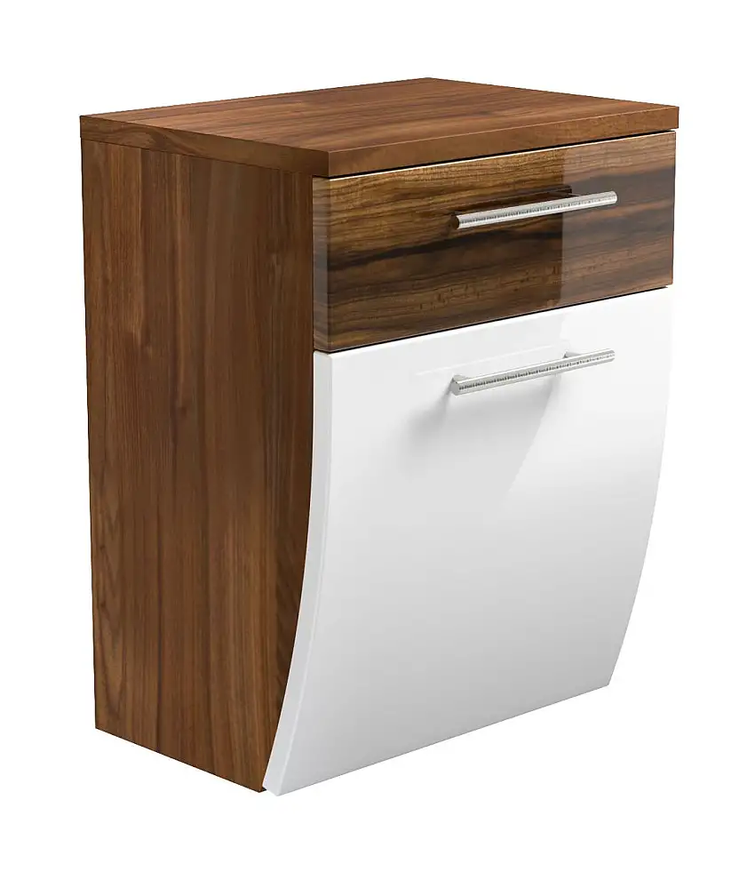 Unterschrank Salona walnuss-weiss 5606