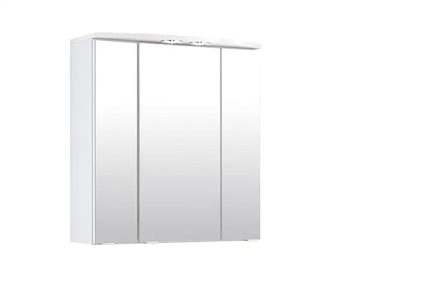 Held 3D-Spiegelschrank 60 weiß 196.1.2096