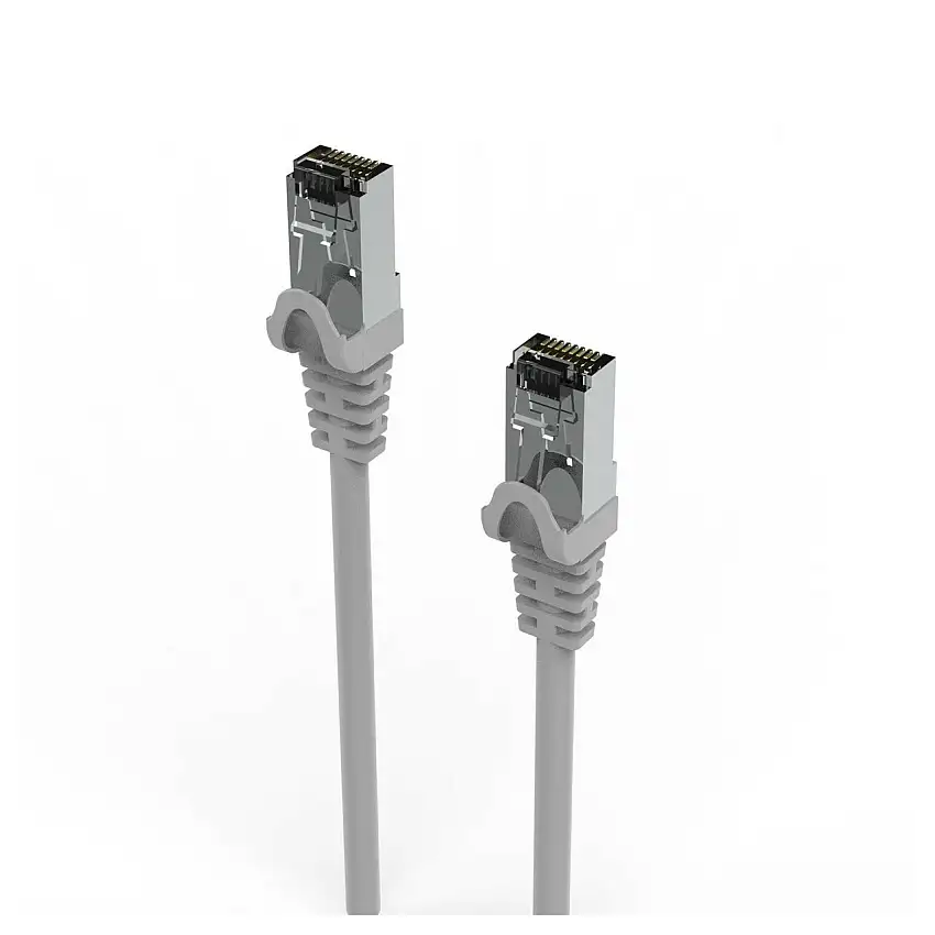 RJ45 Cat7-Kabel Ethernetkabel LAN-Kabel Grau