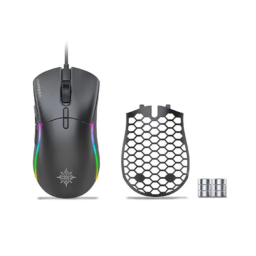 IMG-GT20 Optisch Gaming Maus Mouse 1000-10000 DPI Schwarz