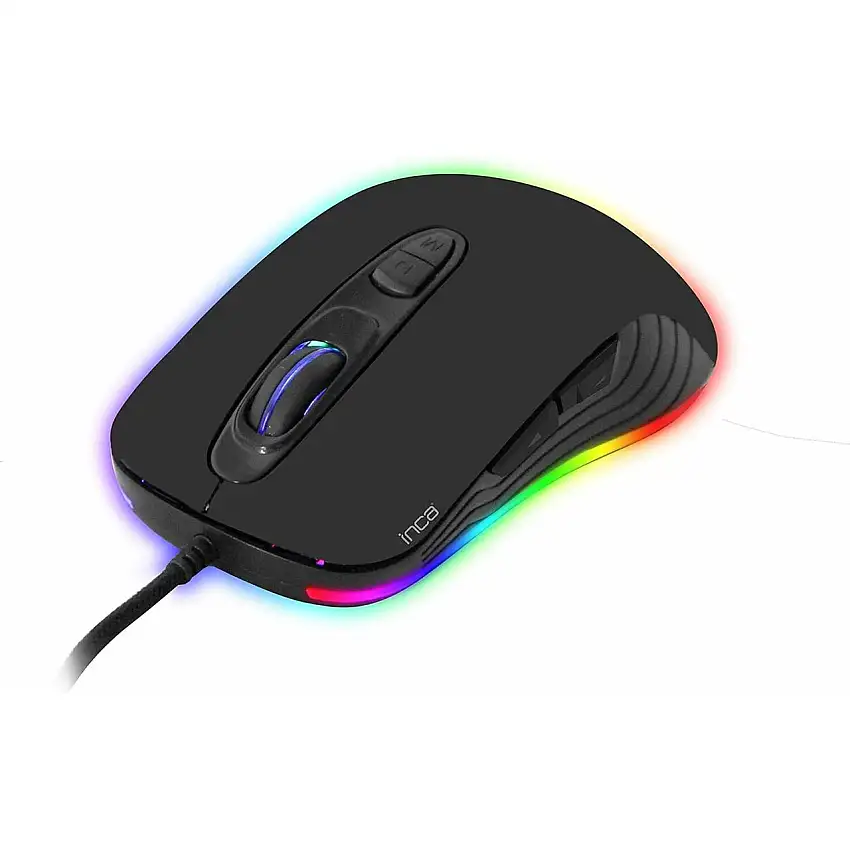 PHALDOR RGB Makro Tastem Professional Gaming Maus schwarz