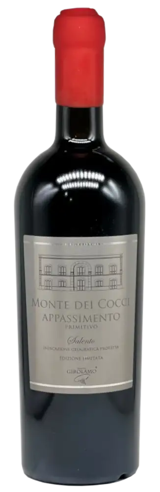 TENUTE GIROLAMO Vino Rosso Appassimento Primitivo Salento IGP Edizione Limitata 2022