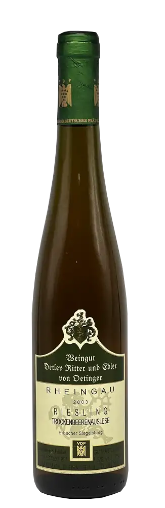WEINGUT VON OETINGER Riesling TBA Erbacher Siegelsberg Riesling trocken 2003