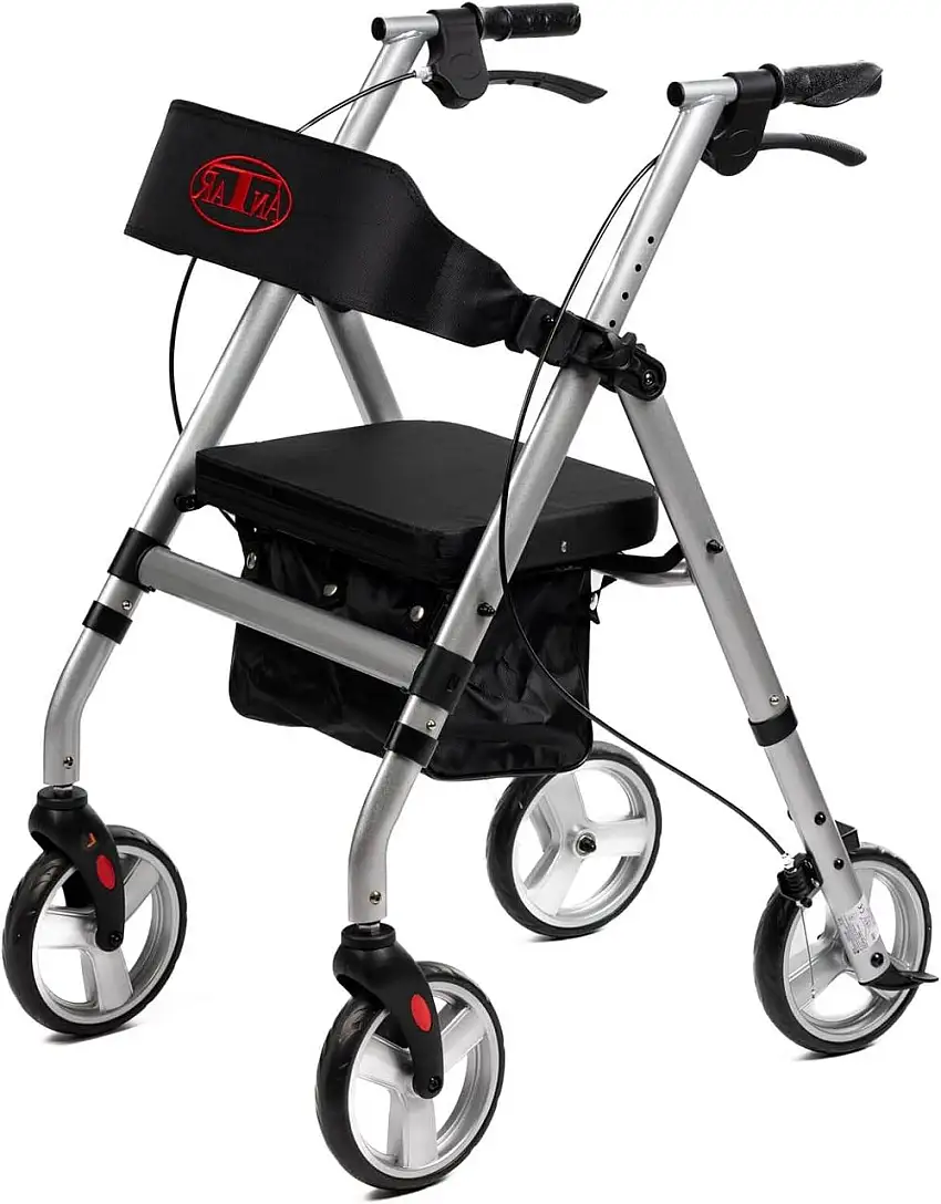 Aluminium Rollator silber AT51112NH