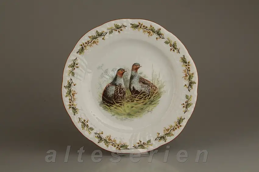 Speiseteller Rebhuhn - Seltmann Weiden Bayreuth Hubertus 29759