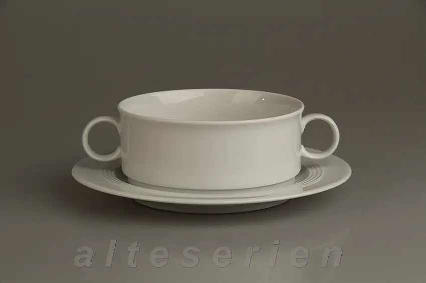 Suppentasse mit Untere Typ I - Friesland / Melitta Jeverland weiß