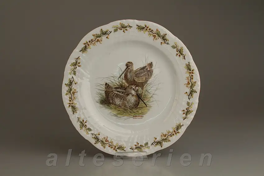 Speiseteller Waldschnepfe - Seltmann Weiden Bayreuth Hubertus 29759