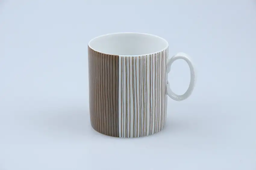 Kaffeetasse - Thomas Medaillon Gitter braun