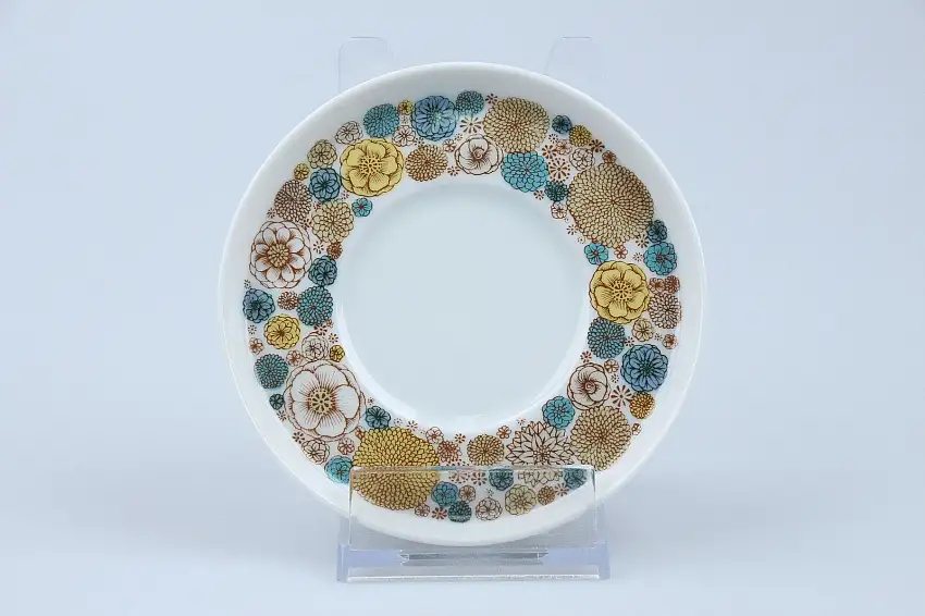 Untertasse für Kaffee - Rosenthal Composition Jardinet