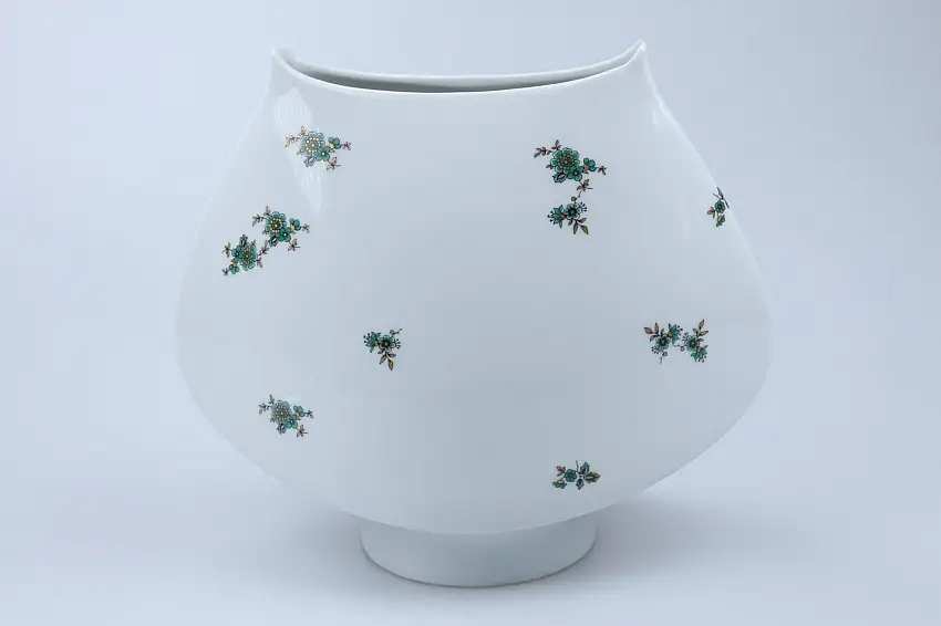 Tischvase groß Streublume grün - Fürstenberg Einzelteile