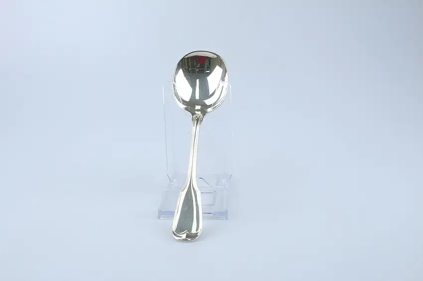 Kartoffellöffel - Robbe & Berking 150iger Silber Augsburger Faden