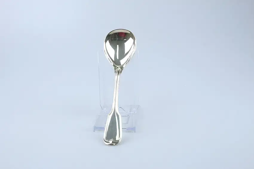 Gemüselöffel - Robbe & Berking 150iger Silber Augsburger Faden