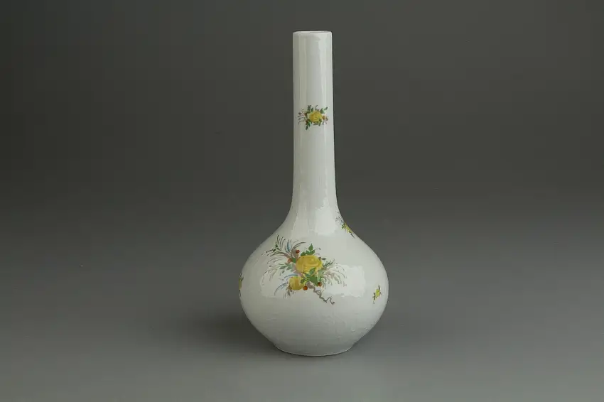 Vase klein hoch - Rosenthal Romanze Gelbe Rose