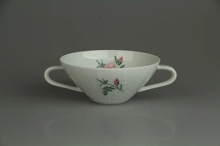 Suppentasse - Hutschenreuther Exzellenz Rosita
