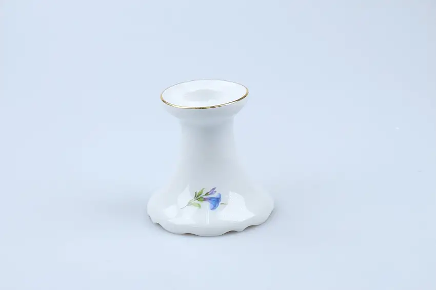 Kerzenhalter klein - Triptis Porzellan Bunte Blume