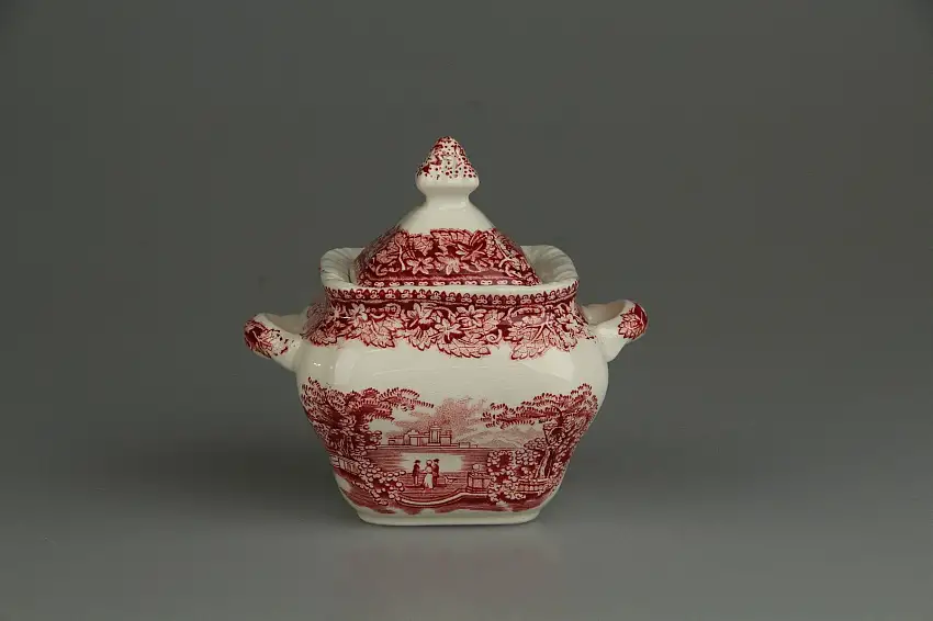 Zuckerdose - Masons Vista rot