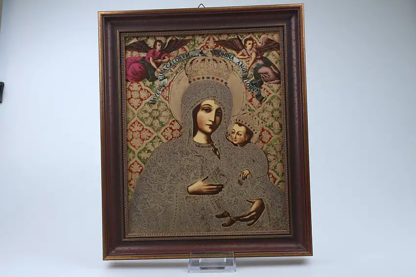 Jahresikone 1984 Motiv 2 Mutter Gottes von Giertrzwald Heinrich - Heinrich Ikonen