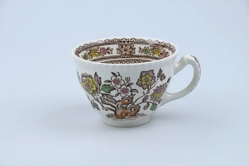 Kaffeetasse - Wood & Sons England Dorset braun brown