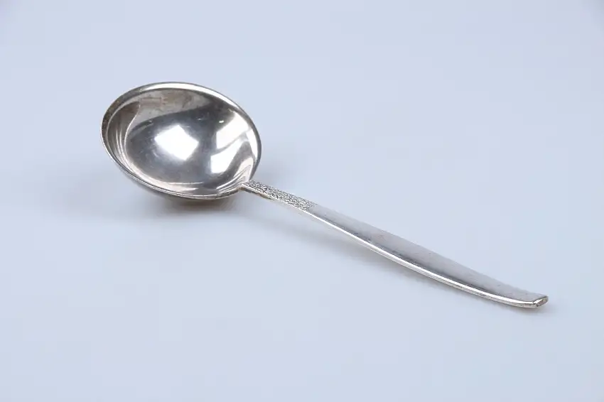 Saucenlöffel - BSF 90iger Silber Raureif