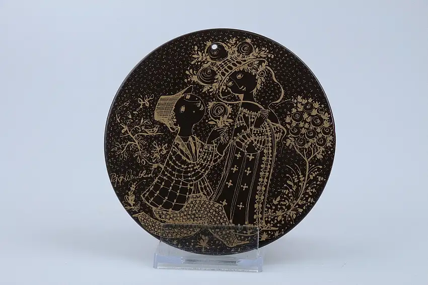 Butterbrett Juni Rosen - Rosenthal Björn Wiinblad