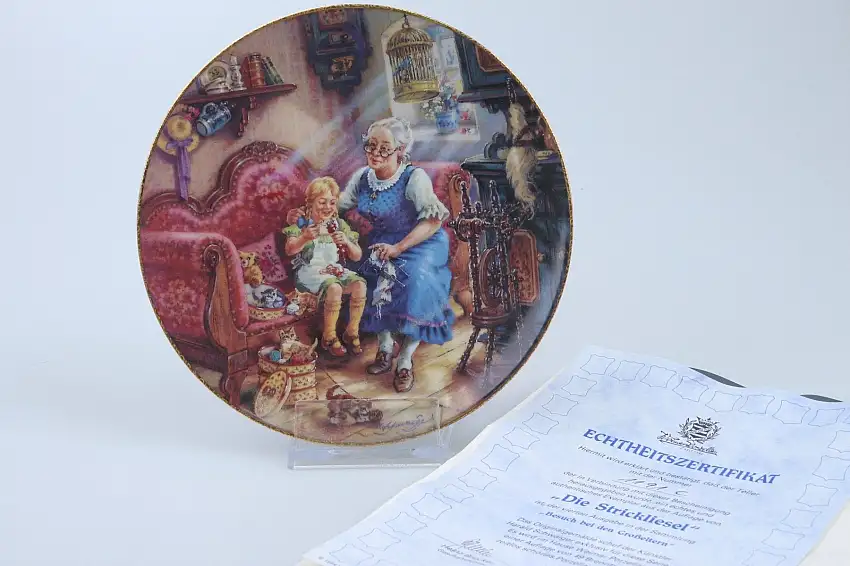 Die Strickliesel mit Zertifikat - Bradex - deutsche Besuch bei den Großeltern