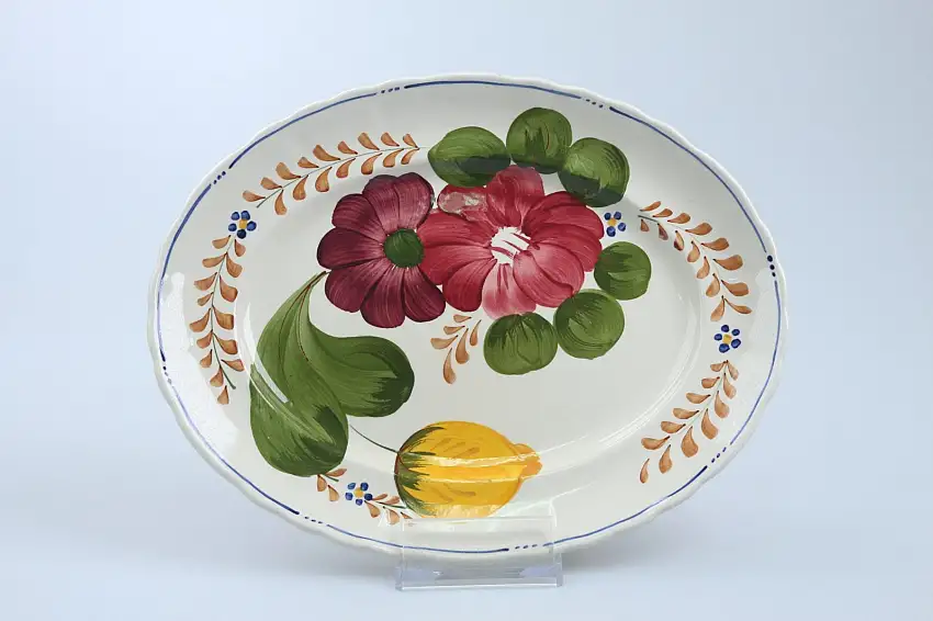 Beilagenplatte mittelgroß - Wood & Sons England Belle Fiori