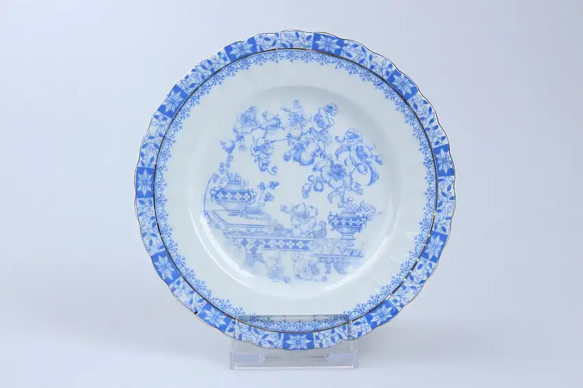Kuchenteller klein - Unbekannter Hersteller China Blau
