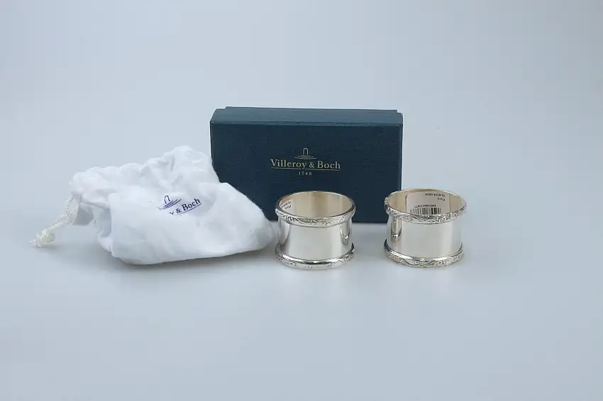 2x Serviettenring OVP - Villeroy & Boch Plaza