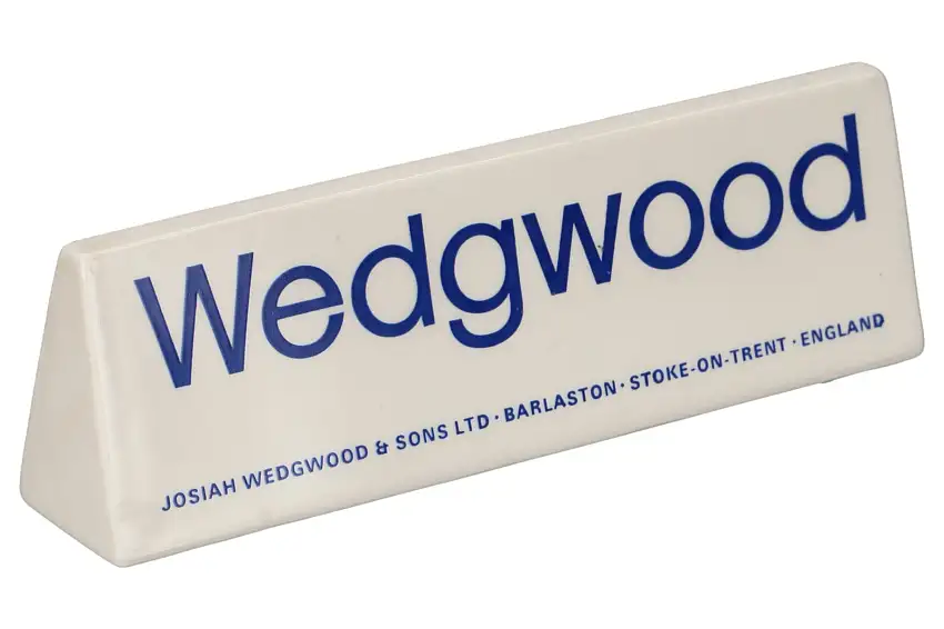 Aufsteller Werbeschild - Wedgwood