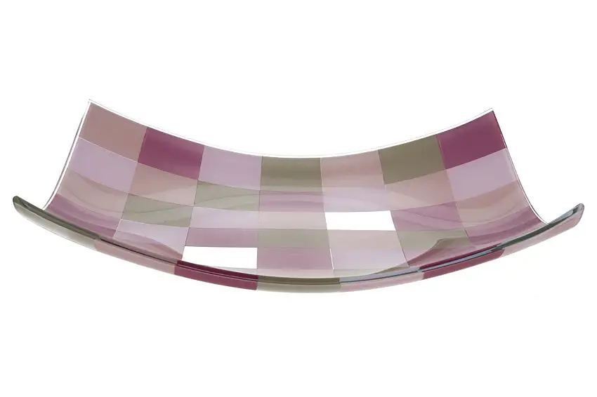 Zierschale groß Home designs Rosa kariert - Rosenthal Einzelteile