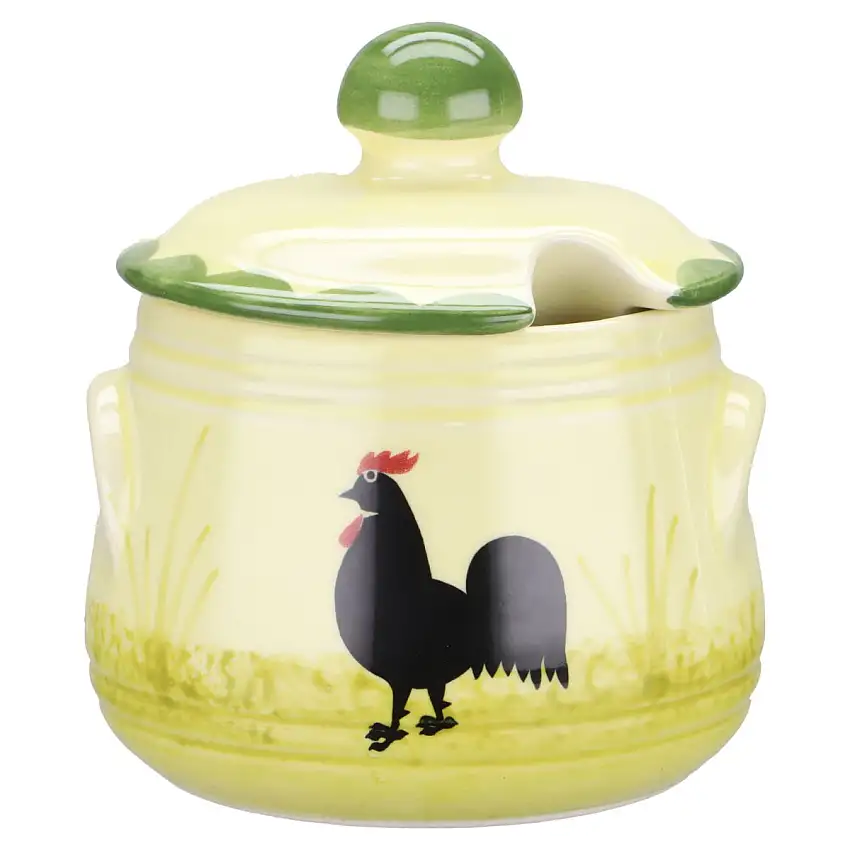 Konfitürendose klein - Zeller Keramik Hahn & Henne