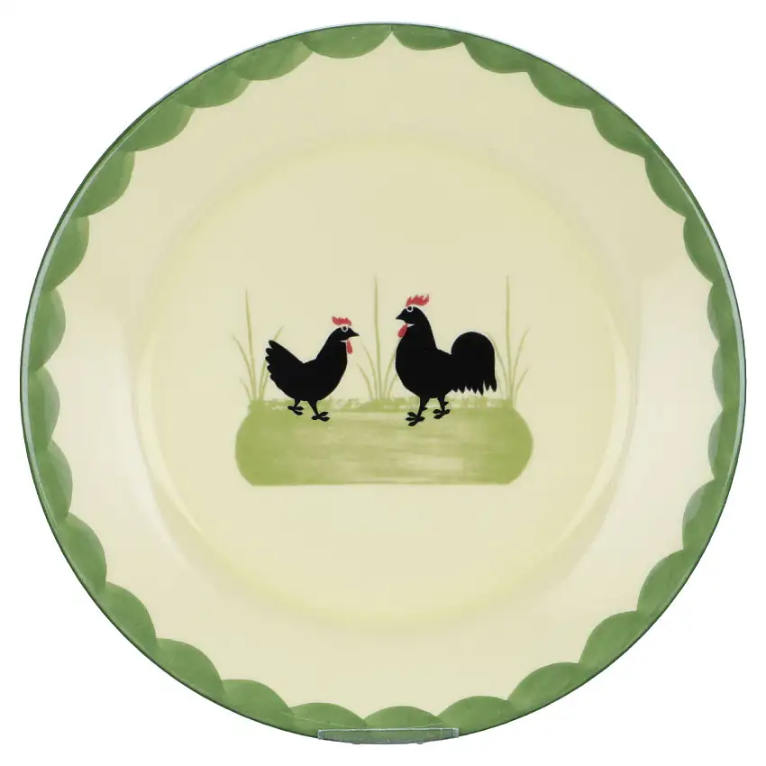 Frühstücksteller - Zeller Keramik Hahn & Henne