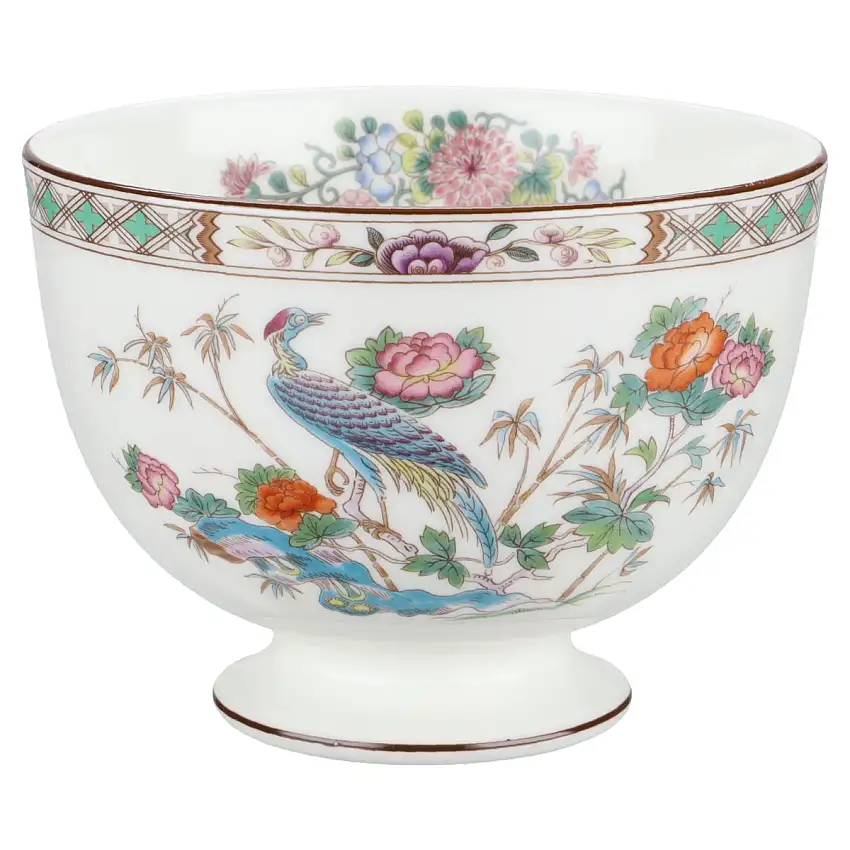 Zuckerschale - Wedgwood Kutani Crane