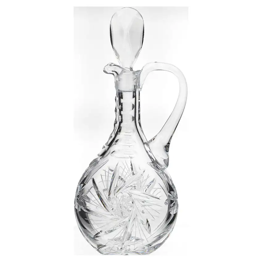 Karaffe Likörkaraffe klein 0,5 L - Unbekannter Hersteller Schleuderstern