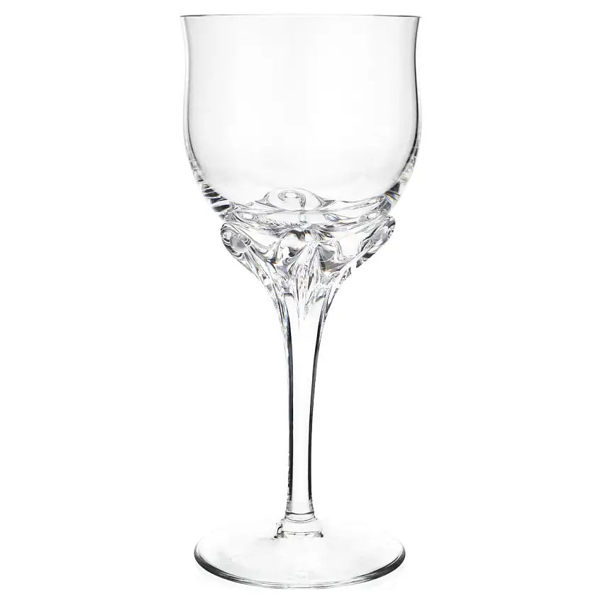 Rotweinglas - Unbekannter Hersteller Blütenform