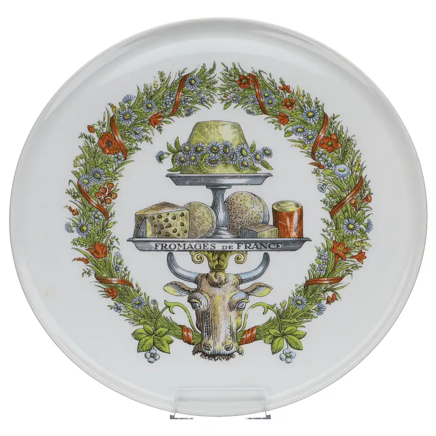 Servierplatte Käseplatte Pizzateller groß - Porcelaine d´Auteuil Chambord