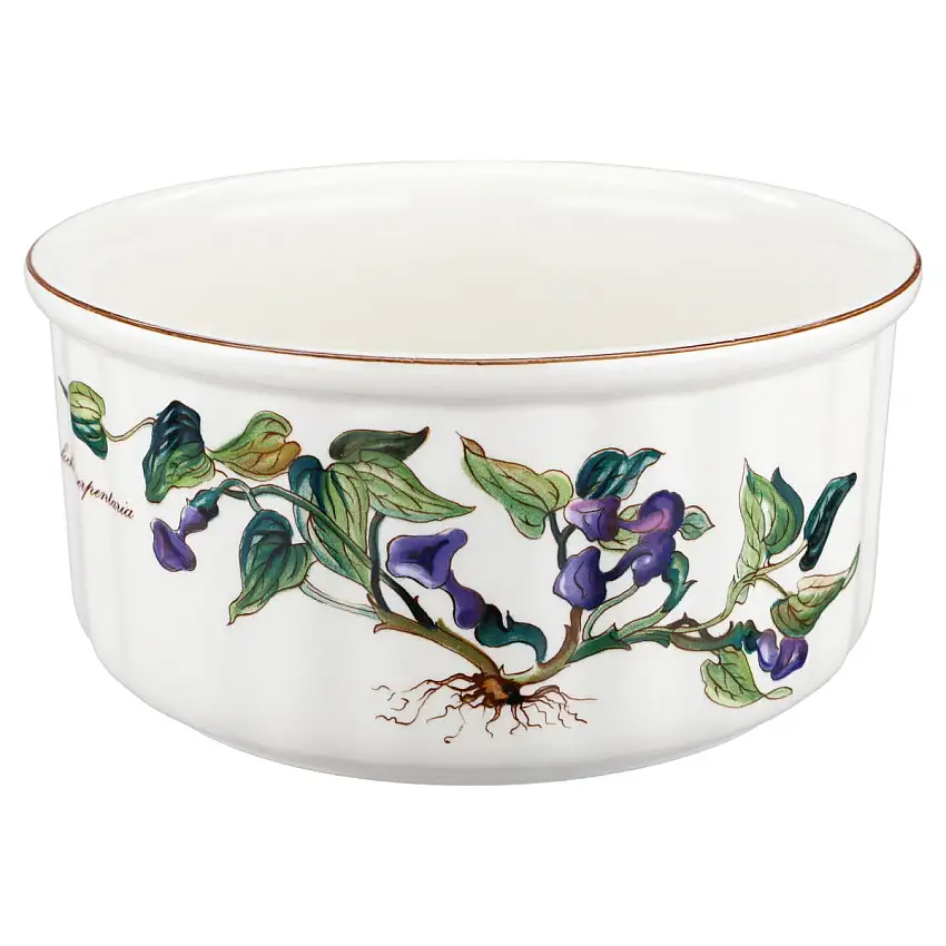 Auflaufform rund klein Nr. 3 Aristolochia serpentaria - Villeroy & Boch Botanica