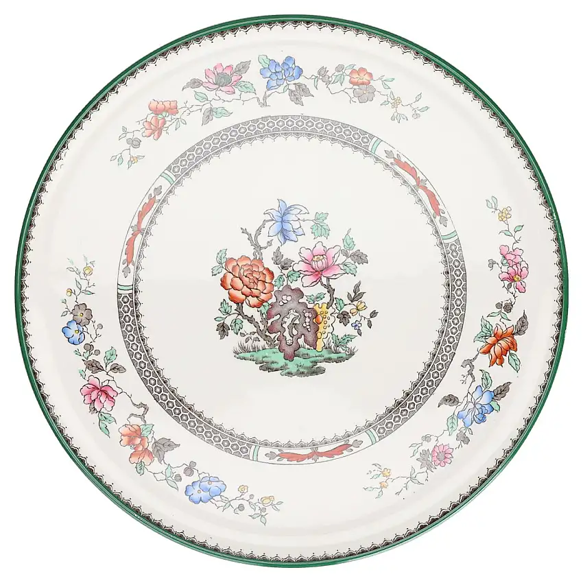 Tortenplatte - Spode Copeland Chinese Rose
