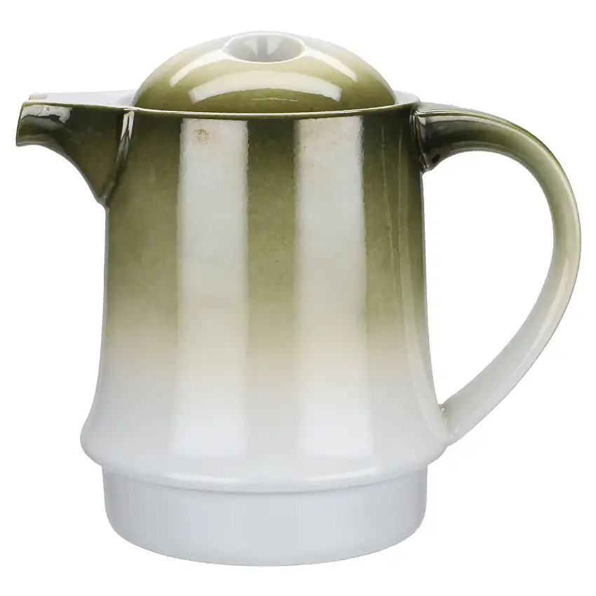 Kaffeekanne - Miropa Langenthal Schweiz Aristo grün Korfu