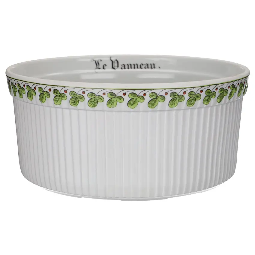 Auflaufform rund groß Le Vanneau - Porcelaine d´Auteuil Chambord