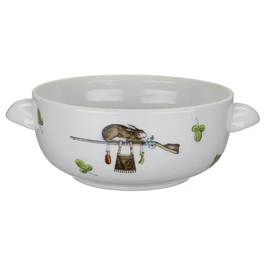 Terrine klein Portionsterrine Typ 2 - Porcelaine d´Auteuil Chambord