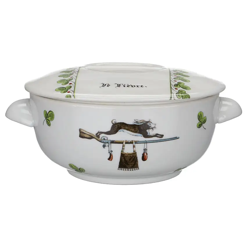 Terrine klein Portionsterrine Typ 1 - Porcelaine d´Auteuil Chambord