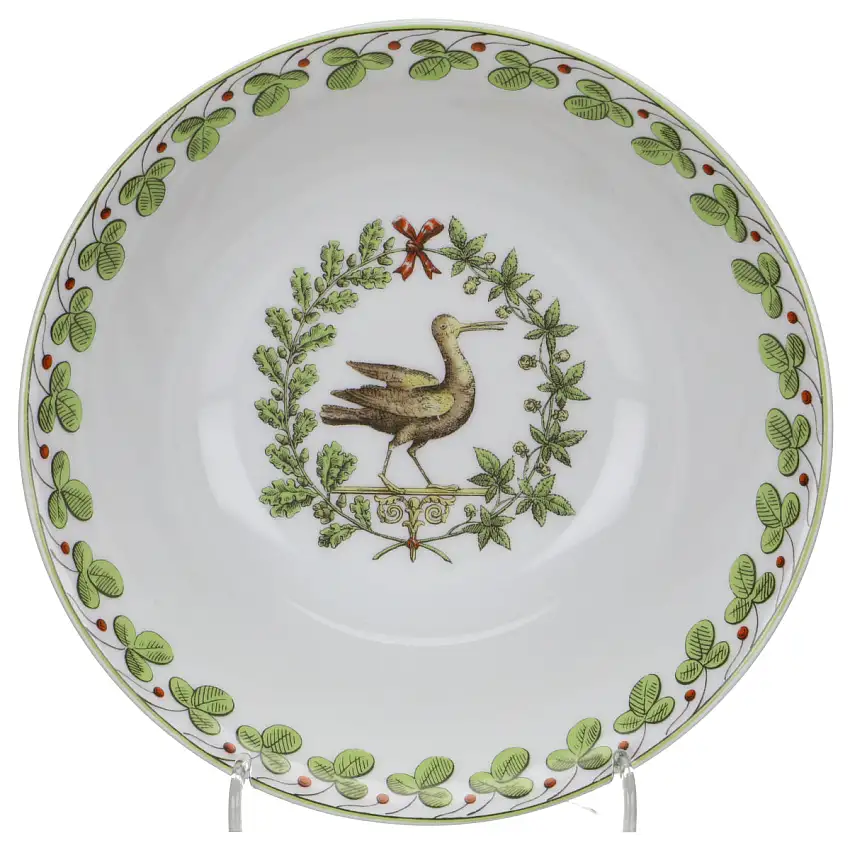 Salatschale La Bécasse - Porcelaine d´Auteuil Chambord
