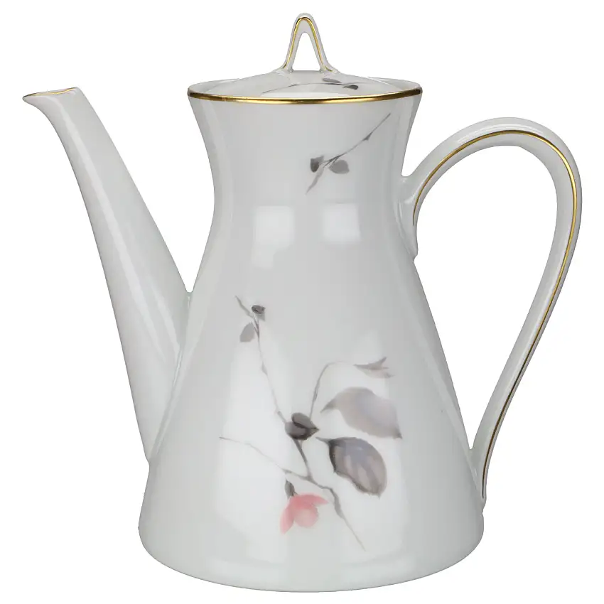 Teekanne - Rosenthal Form 2000 Jap. Blütenzweig m.Goldrand