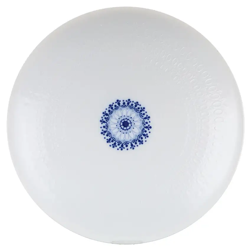 Tortenplatte - Rosenthal Romanze Kobaltrosette