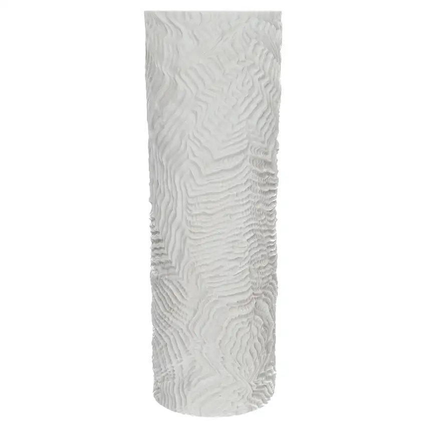 Bodenvase Martin Freyer weiß Relief Biskuit - Rosenthal Vasen