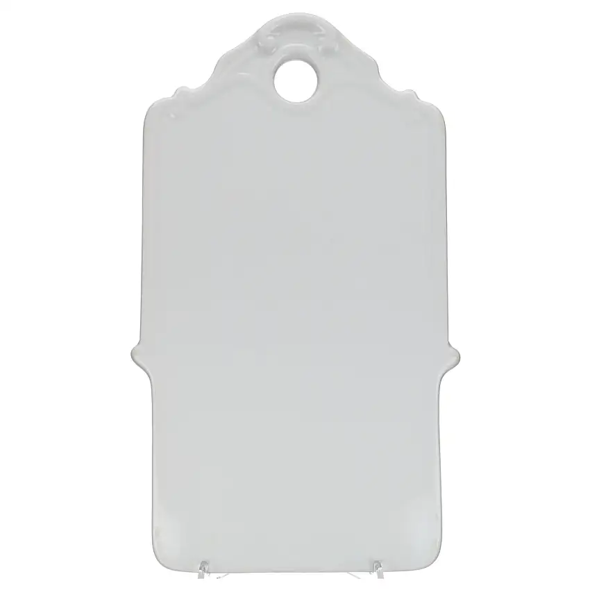 Frühstücksbrettchen - Schönwald Form 1898 Neukonisch uni weiß