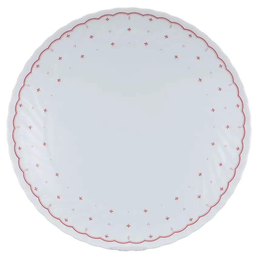 Tortenplatte - Seltmann Weiden Regina Lilie rot 26857