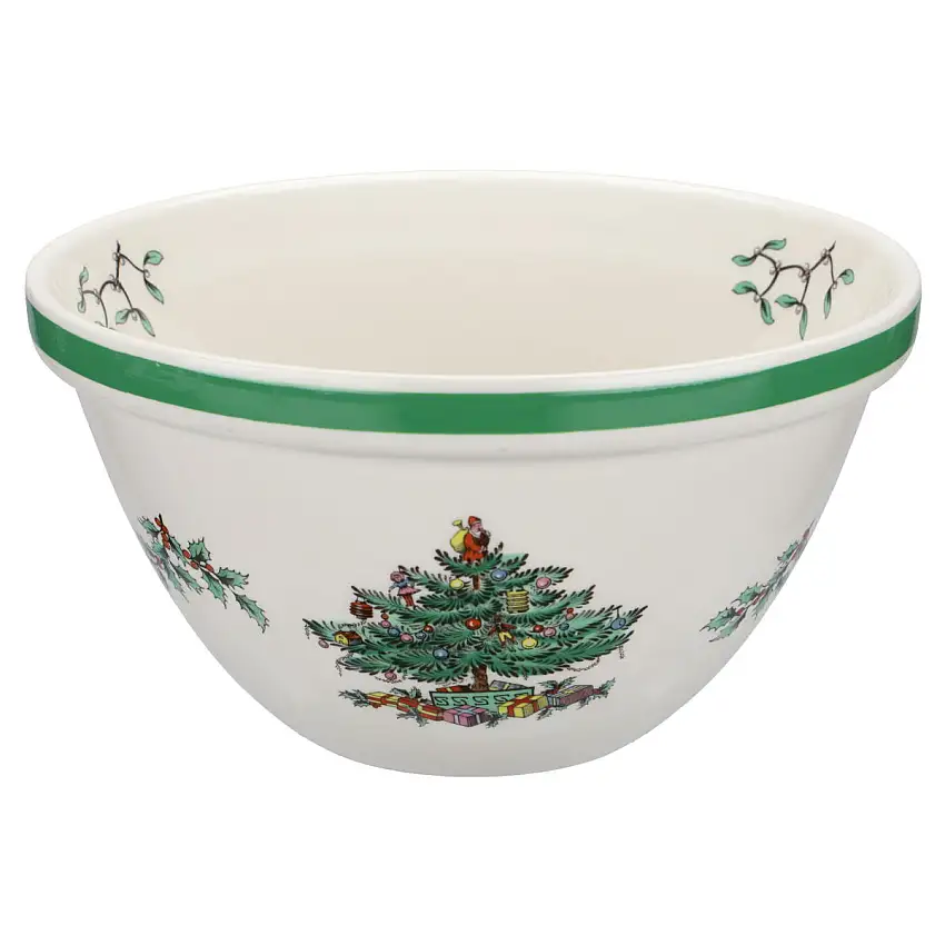 Auflaufform Schüssel ofenfest Cookware RAR - Spode Copeland Christmas Tree