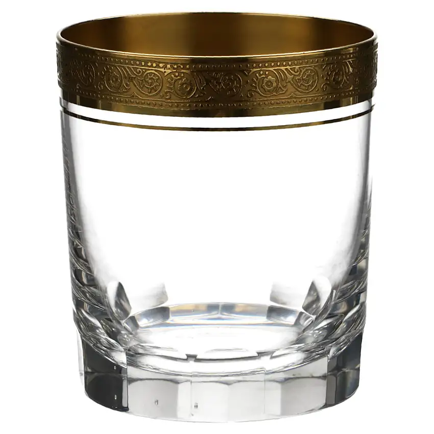 Whiskyglas mit Schliff - Theresienthal Concord Minton